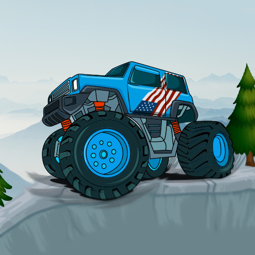 FreezeNova.Cloud Monster Truck Mountain Climb