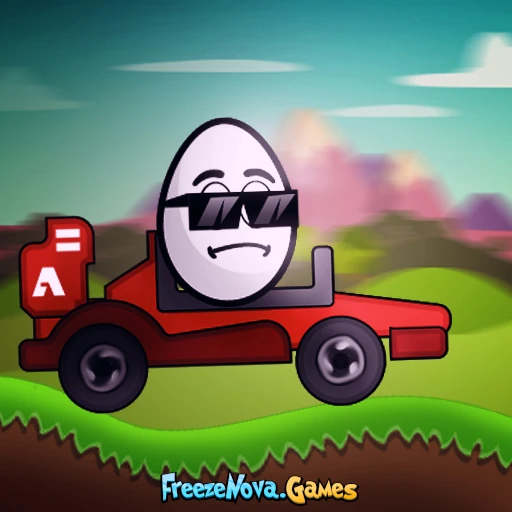 Totally Science Egg Car Racing